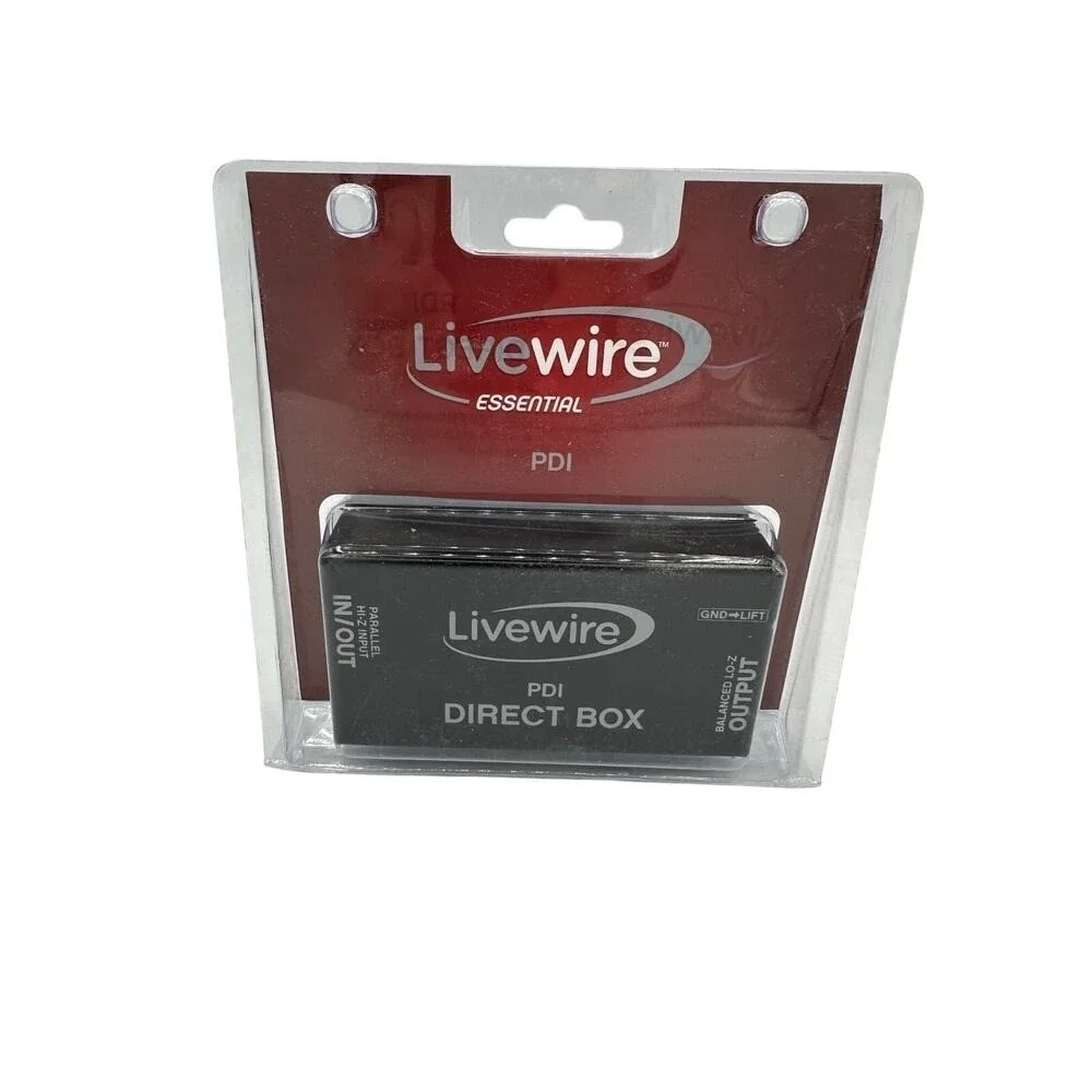 Livewire PDI Double Shielded Heavy Duty Passive Direct Box